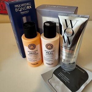 Hair Essentials Bundle w/Paul Mitchell, Living Proof, Color Wow & Head and Hair